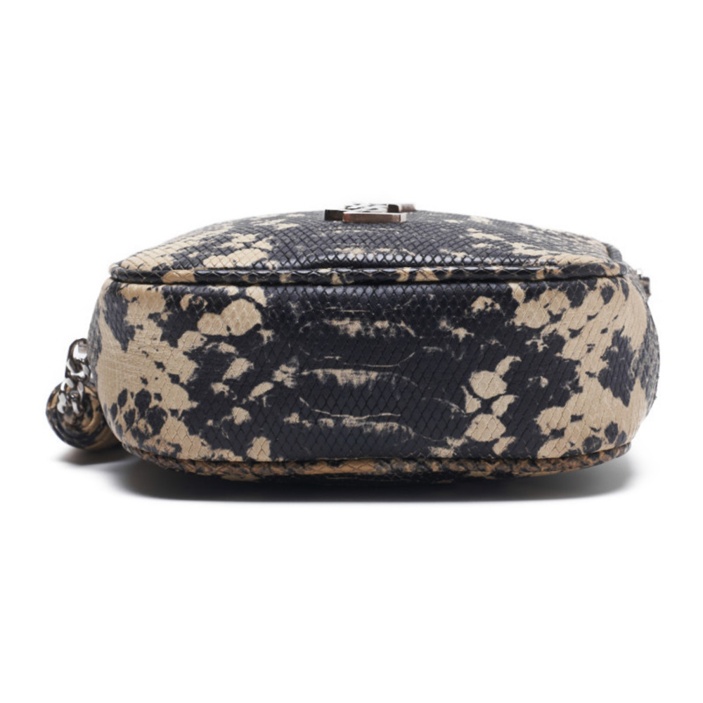 Saint Laurent Python Pattern Shoulder Bag Black B… - image 7